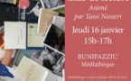 Club de lecture animé par Yassi Nasseri - Médiathèque - Bunifaziu 