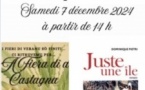 Rencontre / Dédicace avec Dominique Pietri autour de son ouvrage “Juste une île“ - Bucugnà