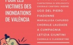 Concert solidaire dédié aux victimes des inondations de València - CNCM VOCE / Auditorium de Pigna 