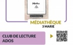 Club de lecture ados "le cercle des moldus disparus" - Médiathèque des 3 Marie - Aiacciu