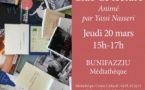 Club de lecture animé par Yassi Nasseri - Médiathèque - Bunifaziu 