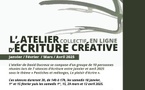 Atelier collectif en ligne d'écriture créative animé par David Ducreux proposé par Racines de ciel