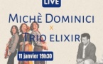 Concert de Michè Dominici accompagné par le Trio Élixir - Spartimusica - Bastia