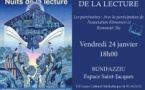 Nuit de la lecture avec la participation de l'association Kimamori et Kemossiei Tia - Espace Saint-Jacques - Bunifaziu