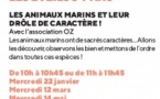 Atelier Eveils 3/7 ans / "Les animaux marins et leur drôle de caractère !" - Casa di e Scenze - Bastia