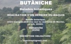 Spassighjate Butaniche avec Cen Cio : Réalisation d'un herbier du maquis - Carognu - Monte 