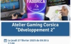 Atelier Gaming Corsica "Développement 2" - Médiathèque l'Animu - Portivechju