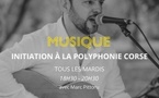 Atelier de musique : Initiation à la polyphonie corse avec Marc Pittoru en partenariat avec le Centre d’Art Polyphonique de Corse - CACEL - Portivechju 