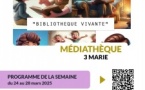 Bibliothèque vivante "Animation intergénérationnelle / Micro-trottoir" proposée par la médiathèque des 3 Marie en partenariat avec le CIAS de la Ville d'Aiacciu - CIAS Espace Alban - Aiacciu 