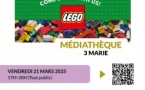 Construction collaborative de Lego - Médiathèque des 3 Marie - Aiacciu