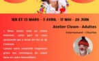 Ateliers clown adultes avec Charles Caplette - Centre social du Fium'Altu - I Fulelli