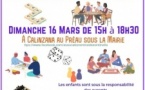 Après-midi jeux de société en famille - Préau - Calinzana 