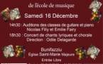 Concert de Noël de l’école de musique - Église Sainte-Marie Majeure - Bunifaziu