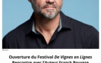 Rencontre avec Franck Bouysse dans le cadre de la 3ème édition du festival "Des vignes en lignes" - Médiathèque l'Animu - Portivechju