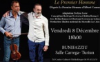 Lecture musicale "Le Premier Homme" - Salle Carrega du Turiun -  Bunifaziu