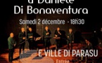 Concert : A Filetta et Daniele Di Bonaventura - Eglise - E Ville di Parasu
