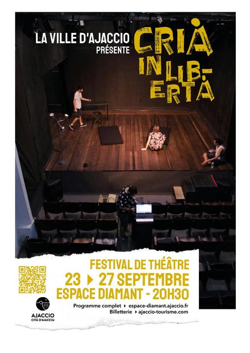 Festival de théâtre "Crià In Libertà" - Espace Diamant - Ajaccio