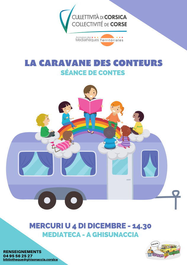 La caravane des conteurs : séance de contes - Mediateca - A Ghisunaccia