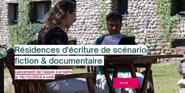 Appel à projets "Résidence d'écriture de scénario" : Fiction et documentaire -  Fabbrica culturale CASELL'ARTE - Venacu