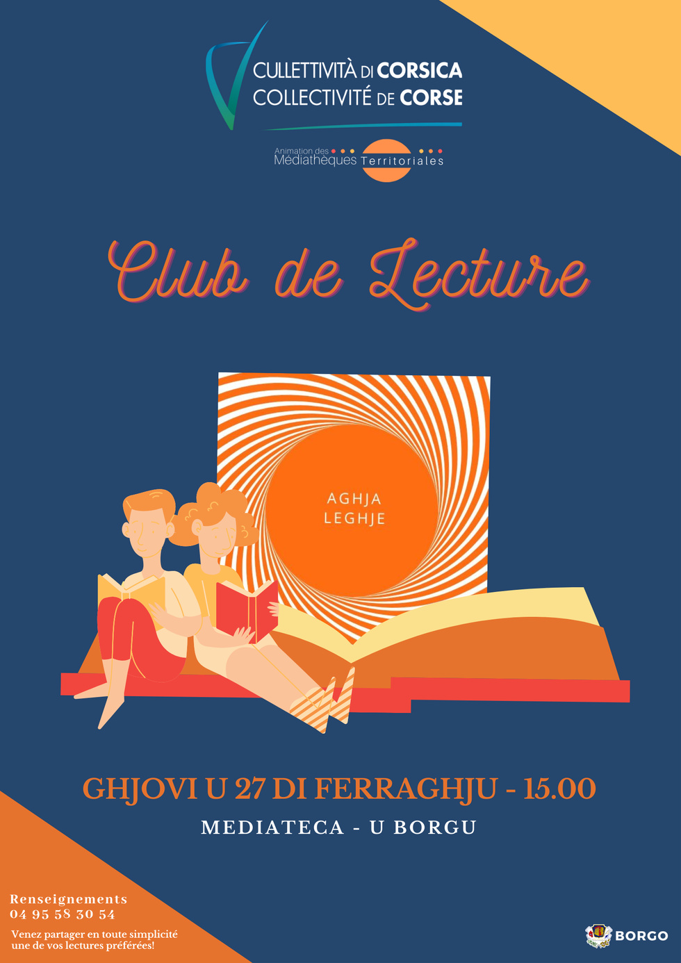 Aghja Leghje / Club de lecture - Mediateca - U Borgu