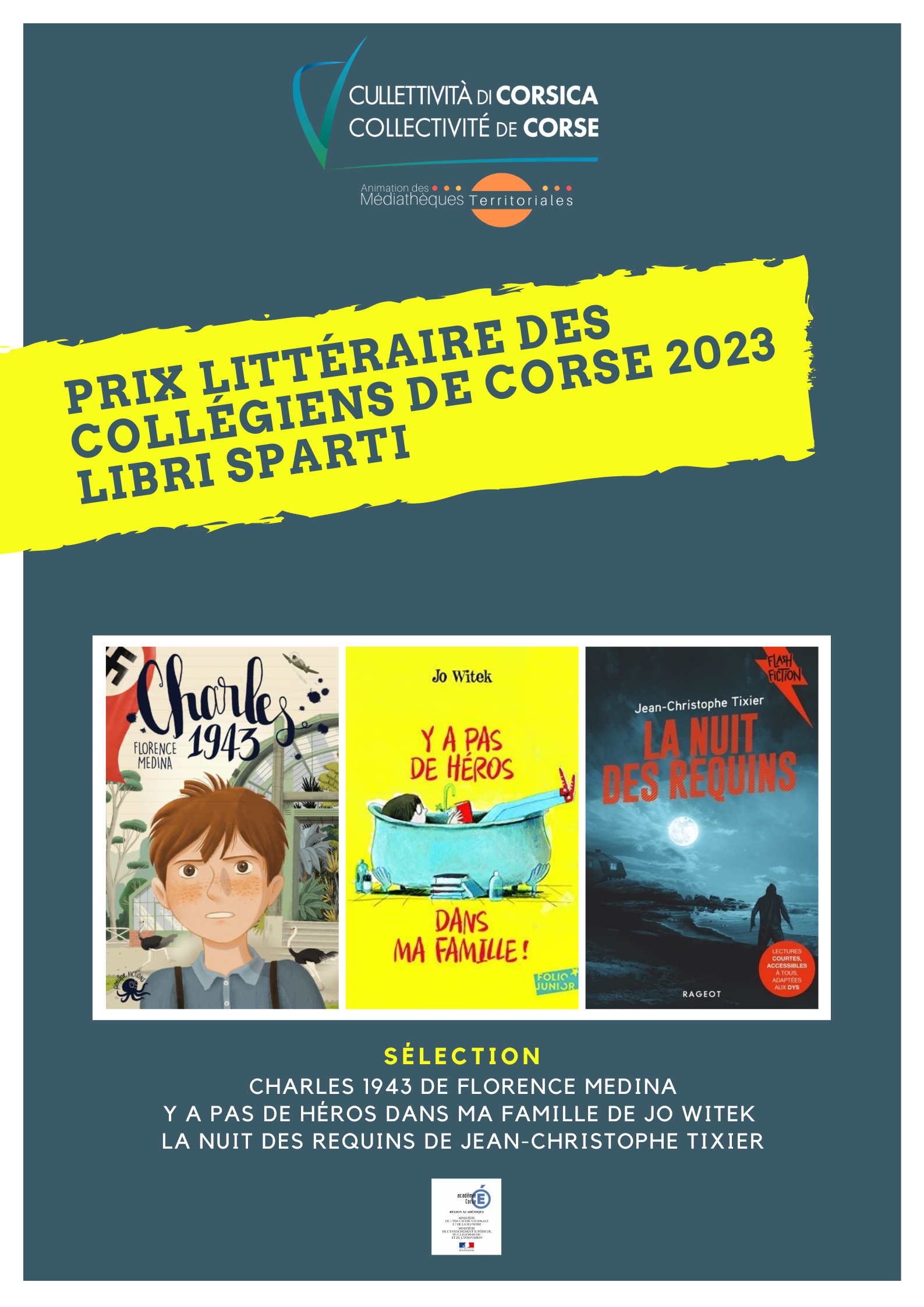 Finistère : le premier prix littéraire des collégiens 