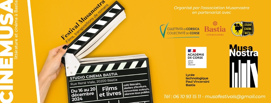 Festival de cinéma "Cinemusa" - Cinéma Le Studio - Bastia 