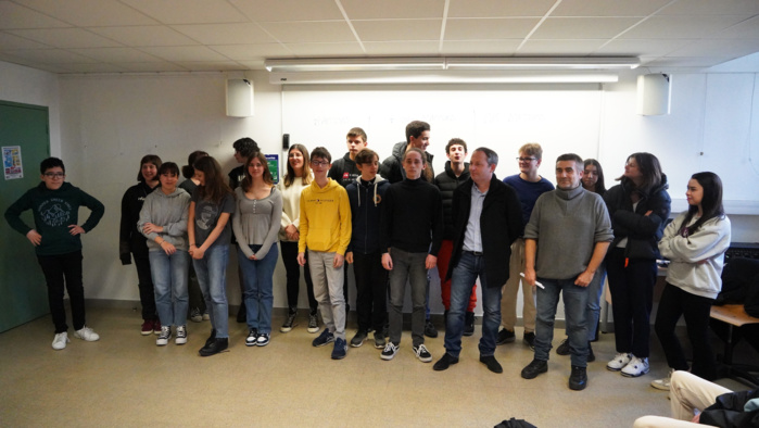 Journée de sensibilisation au Collège Giraud