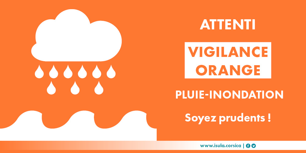 Vigilance Orange Alerte Vent Pluie Inondation Sur Toute La Corse Jusqu Au Dimanche 22 Decembre