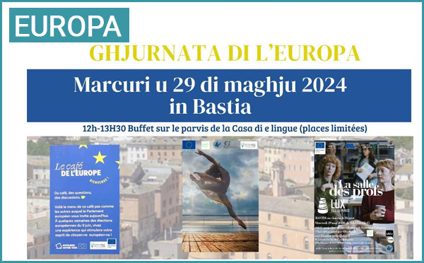 Ghjurnata di l’Europa et présentation du Prix Lux du cinéma