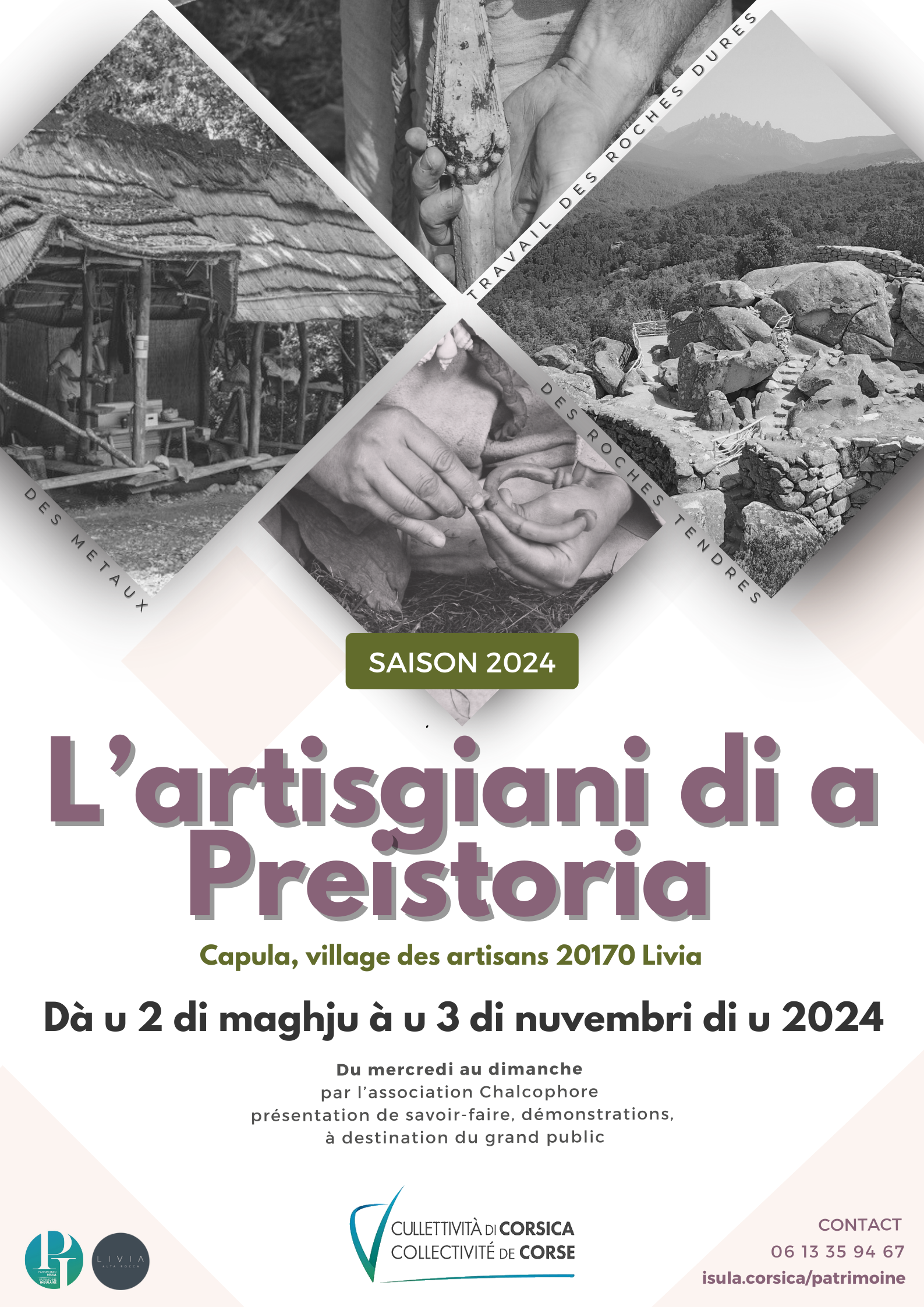 "L'artisgiani di a priistoria", des animations ouvertes à tous sur le site de Cuccuruzzu-Capula