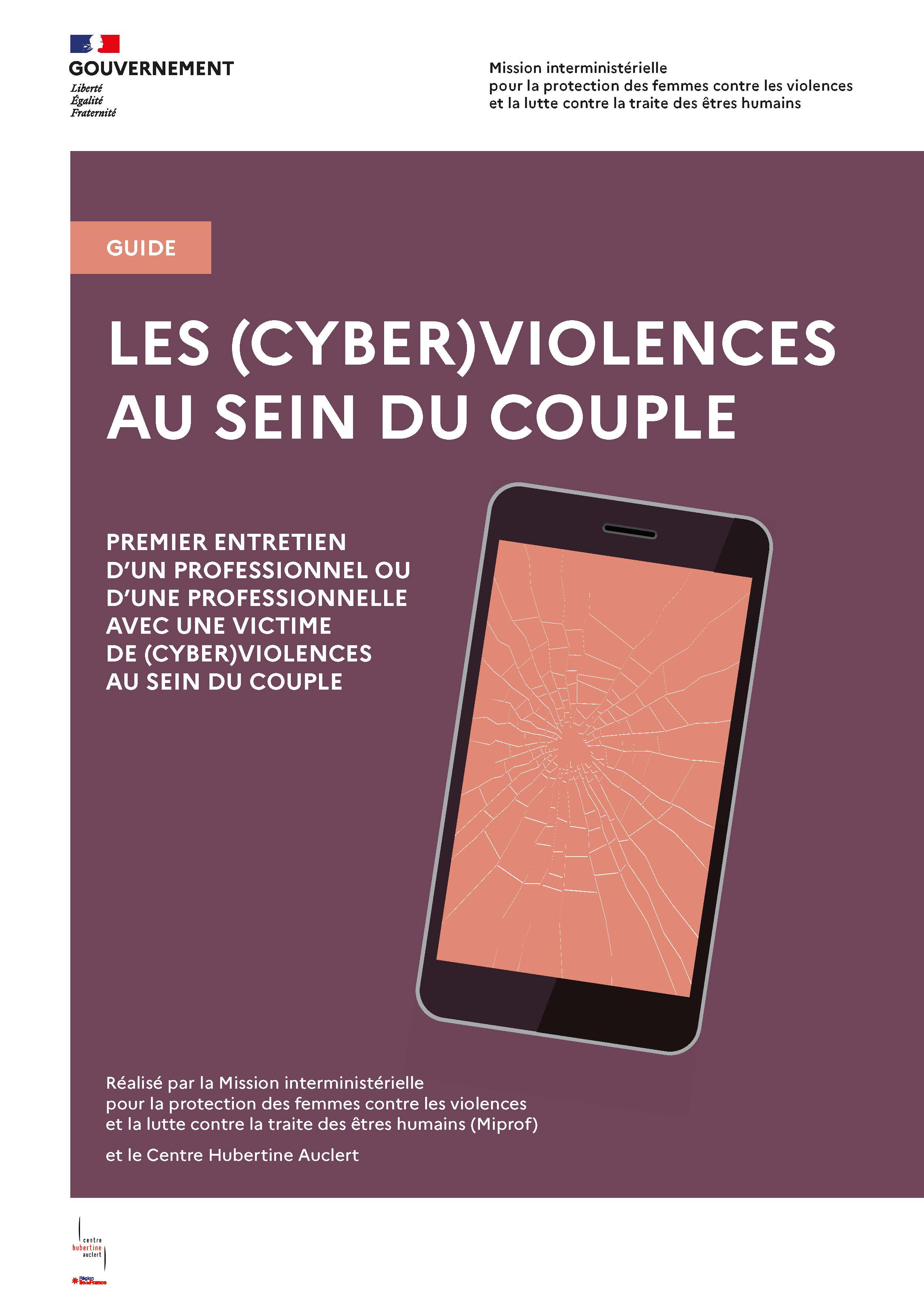 Le guide (cyber)violences au sein du couple