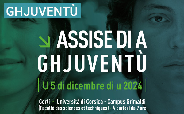 6ta edizione di l’Assise di a Ghjuventù, u 5 di dicembre di u 2024