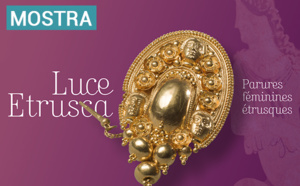 Exposition "Luce etrusca. Parures féminines étrusques" au musée d'Aleria